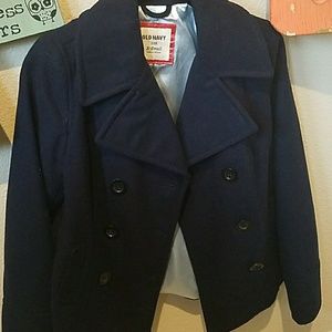 Navy Pea Coat